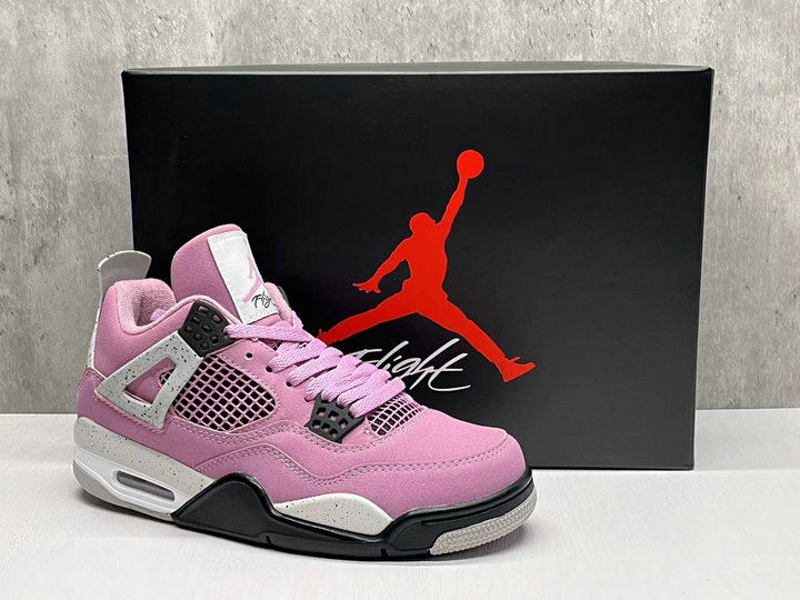 Nike Basketball Chaussures Jordan 4 Orchid Femme Homme Sneakers